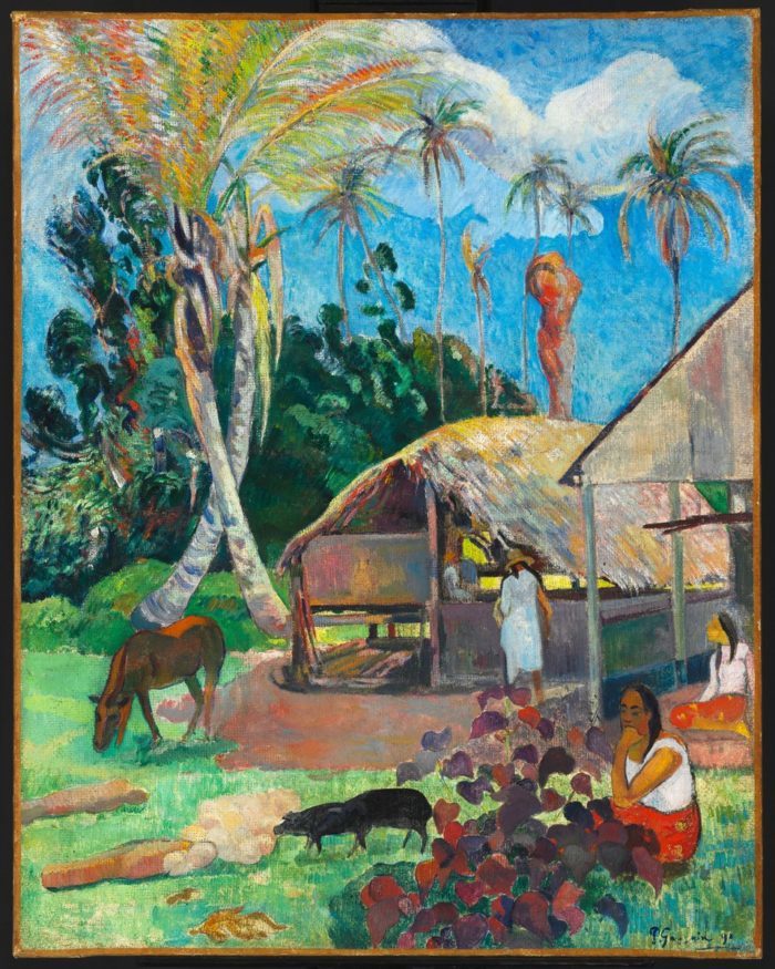 Paul Gauguin: Black Pigs – THE PIG