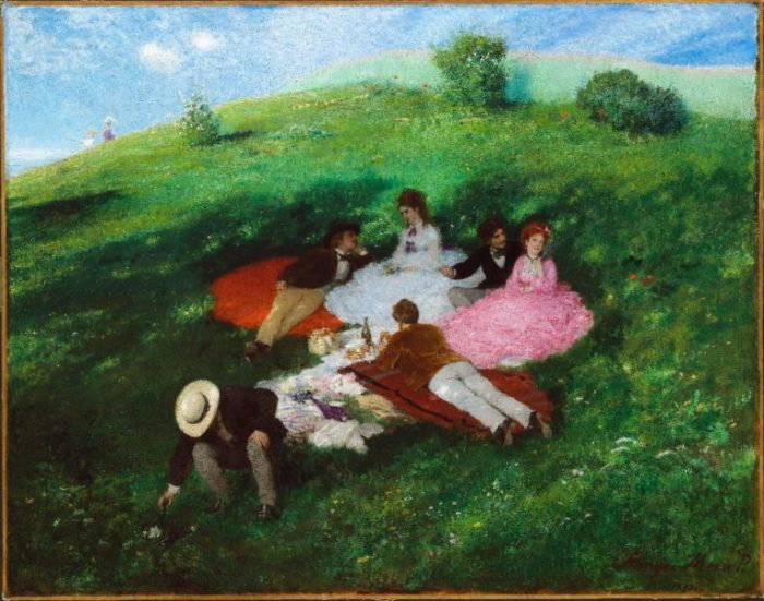 Pál Szinyei Merse: Picnic in May